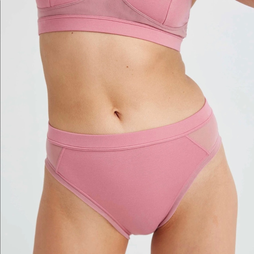 Richer Poorer Mauve Rose High Cut Brief